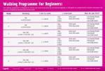Walking programme for Beginners