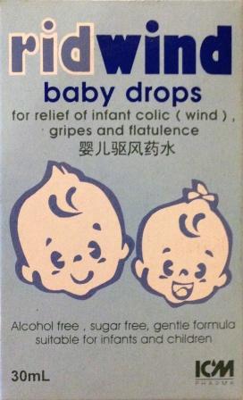 Ridwind Baby Colic Drop