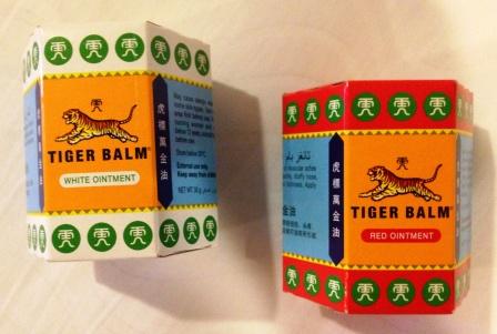 Tiger Balm ointment for mosquito bite