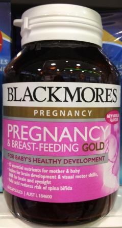 Best Prenatal Vitamin Blackmores Pregnancy Breastfeeding Gol